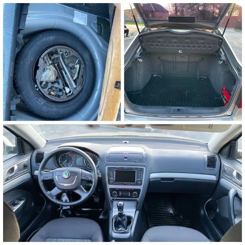 Продам! я собственник✅ skoda octavia a5 лифтбек. год 2011 обём 1.6 mpi (102л. с) пробег 178000 самый надёжный мотор✅ автомобиль в родной краске без дтп! кузов очень хорошем состоянии без рыжиков и без гнили! салон в хорошем состоянии опрятный. по технической части всё отлично. мотор работает ровно как часы масло не расходует от замены до замены! комплектация самая полная сомфорт ✅ -двухзонный климат -датчик света -датчик дождя -еsp -abs -электро регулировка зеркал заднего вида -подгрев передних сидений -обогрев заднего стекла -обогрев зеркал заднего вида -климат контроль -охлаждения бардачка и подлокотника -круиз контроль -мульти руль -задний парктроник -линзы в фарах, электрорегулировка по высоте -противотуманные фары viper -адаптивное освещение -автоматическое затемнение зеркала заднего вида -передние, задние стеклоподъемники автомобиль юридически чист! за автомобиль не стыдно заинтересованным скинул видеообзор. г. донецк. цена. 890руб торг. ✅ тел. +7949-551-46-24 >тел+79614126285<телеграм на этом. - фотография - 10