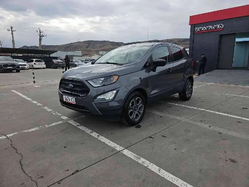 Автомобиль находится в грузии! пригоню под заказ в течение недели! ford ecosport 2021/12месяц двигатель бензин 1.0 125л. с коробка автомат пробег 49т. км состояние идеальное! цена под 🔑 ключ со всеми расходами в донецке 1🍋180т. рублей мой телеграмм канал 📞 +79498947676 - фотография - 2
