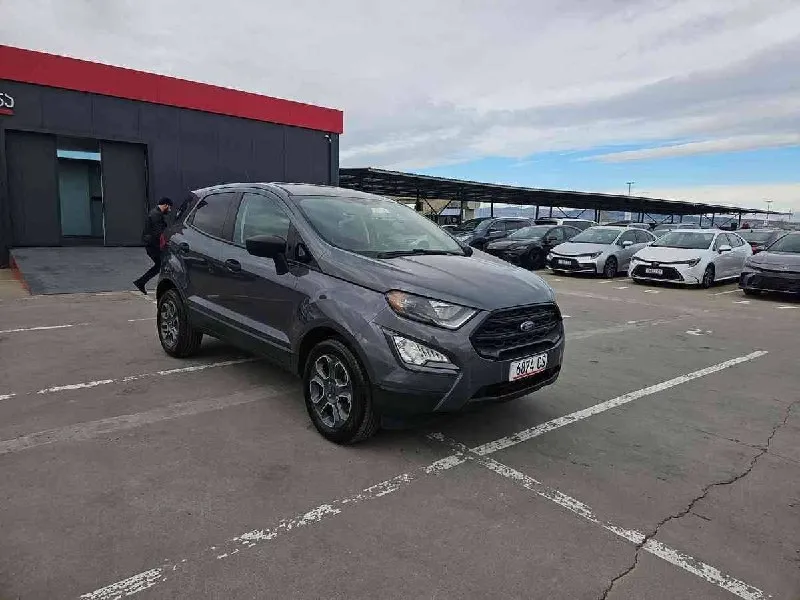 Автомобиль находится в грузии! пригоню под заказ в течение недели! ford ecosport 2021/12месяц двигатель бензин 1.0 125л. с коробка автомат пробег 49т. км состояние идеальное! цена под 🔑 ключ со всеми расходами в донецке 1🍋180т. рублей мой телеграмм канал 📞 +79498947676 - фотография - 3