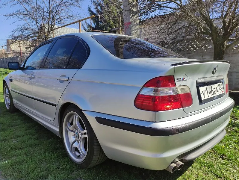 Продам bmw e46 2001 год выпуска, пробег 213тыс. км, двигатель 2,2 л м54,мех. коробка передач, заводской м пакет, два ключа цена 900тыс. +79490817873 📞 звоните: +7(949)0817873 - фотография - 1