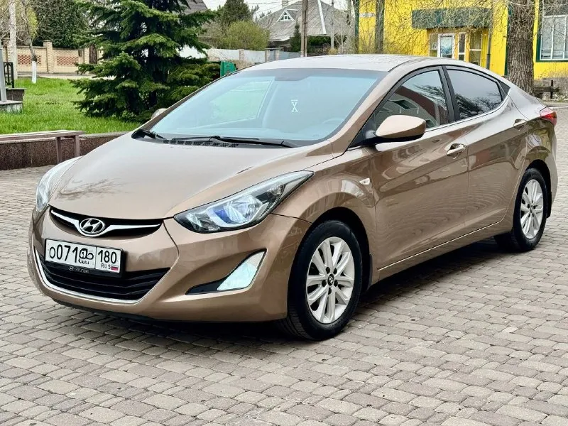 Hyundai elantra 1.6 ат 2016г. родной пробег 167 000 км. автомобиль в отличном состоянии максимальная комплектация не битая некрашеная гаражная хранение покупали в автосалоне все обслуживание цена 1 300 000 руб. телефон +7 949 484 37 35 - фотография - 3