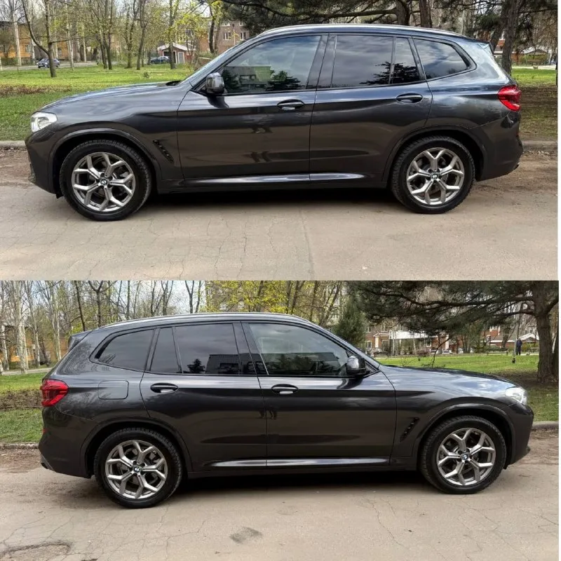 Bmw x3 30i 2.0 xdrive steptronic (252 л. с.) 2020 год, 108000 км. приобретал авто в 2024 году с пробегом 89000 км, заказывал лично выбирая целый авто, весь кузов в родной краске, все стекла оригинал. комплeктация с пaнoрaмoй, мультимедиа mgu c бумерангaми, подогревом руля, подогревом переднего и заднего ряда сидений, беспроводным саrplаy, проэкцией на лобовое. сразу после приобретения сделали большое то с заменой всех жидкостей и масел во всех агрегатах, мойку радиаторов. передняя часть авто в бронепленке. кузов покрывался керамикой летом 2024 года и в октябре 2025 перед зимой. уход за кузовом только на качественной детейлинг мойке. два ключа. машина моя лично, при необходимости дам больше информации по телефону. возможно оформление в кредит. возможен обмен. цена - 4.150.000 р. +79493250509 - фотография - 4