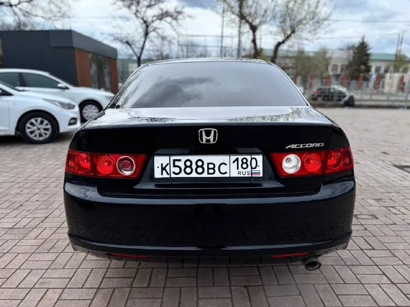 🚘марка honda accord ⛽️топливо:бенз 2.0 🌎пробег:297т км 🕹️кпп автомат 🚗седан 📆 год:2006 💰970.тысяч руб описание: местное авто 2 владельца авто в отличном состоянии. комплектация: климат контроль 4 стеклоподъемника комбинированный салон кожа+алькантара круиз контроль продажа возможна : наличный расчет✅ безнал✅ кредит✅ обмен -трейд ин✅ звонки по номеру ☎️ +79495111156 находимся по адресу 📍ул. макара мазая 41 с 10 до18 - фотография - 4