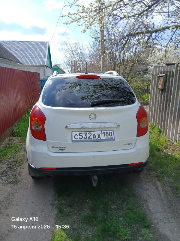 Продам свой семейный кроссовер сан-енг корандо 2013 года 2.0 дизель пробег 130000.не битый не крашен не требует вложений. все то проводились во время. полноценная запаска. и комплект зимней резины. цена 1300000 рублей. авто находится в мариуполе. по всем вопросам обращаться по телефону. +79497220817.владимир. - фотография - 4