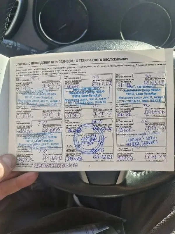 Nissan x-trail двигатель 2.0. 2016.гв. не пригон из грузии. покупался новым рф. всего два владельца. птс оригинал. пробег 200 тыс. жирная комплектация с панорамной крышей старт стопом подогревами и тд и тп. также установлена дорогая мульльтимедийная система. авто без дтп. в родной краске кроме косметического окраса одной двери. по кузовным элементам ни один болт не крутился. приезжайте проверяйте с любыми специалистами. по технической части без замечаний. на данный момент не требует никаких вложений. автомобиль обслуживался на официальном сервисе. сервисная книжка с отметками в наличии. салон чистый и ухоженный. на хорошей летней резине. два ключа в комплекте. доп установлена хорошая сигнализация с обратной связью. юридически чистая. действующая диагностическая карта в наличии. цена 1 580 000 руб. торг возле авто возможен. посмотреть в донецке, кировский район. +79491452569 вадим. 📲 tg: @july_prosmm 📞 звоните: +7(949)1452569 - фотография - 7