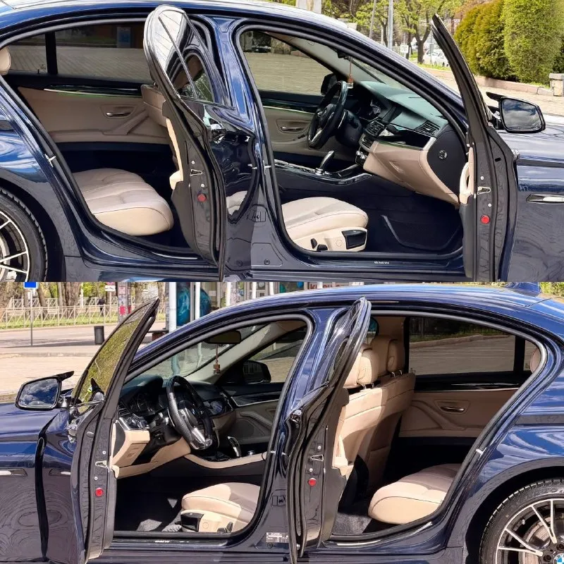 Bmw 530d f10 xdrive год выпуска 2012 цена - 1.870.000₽ двигатель - 3.0d тел. - +79493902663 либо +7 (949) 679-98-14 продам шикарную полноприводную bmw в идеальнейшем состоянии, без каких либо изъянов по кузову, двигателю, кпп и ходовой части. авто без единой ошибки, обслужена полностью от и до. вложено много средств и времени, осталось только заправлять и получать удовольствие от вождения и внешнего вида. авто в богатой комплектации с дотяжками дверей, большим монитором, красивом обвесе, разноширокими дисками, прошита на stage 2 ( едет будь здоров ) установлен м руль с лепестками если войдете в азарт) раздвоенный выхлоп на 65 трубе от начала до конца. контурная подсветка по всему салону и многое другое. работает каждая лампочка и каждая кнопочка. затонирована в круг и покрыта керамикой, без внимания на дороге не оставит. 📲 tg: @vladimir_23_23_23 📞 звоните: +7(949)3902663 - фотография - 5