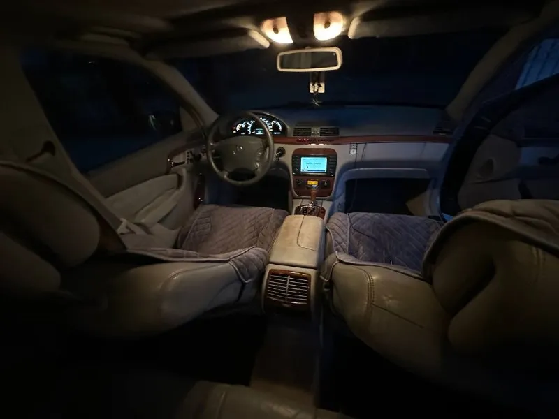 Мерседес w220 2003 год бензин 3,5. стоит контрактный двигатель с японии, 60тыс км. любые проверки. обмен продажа 700тыс все вопросы по телефону +79498975015 - фотография - 4