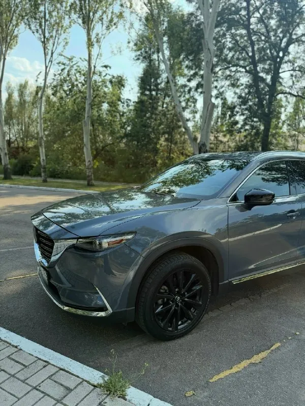 Продам mazda cx-9 год выпуска:2021 двигатель:2,5 турбо бензин пробег :48000 коробка:автомат привод:полный автомобиль в комплектации carbon edition:кожаный красный салон, электро-регулировка сидений, люк, кнопка старт-стоп, система экстренного торможения, капитанские сидения, черные литые диски r20,адаптивный свет, удержание полосы, датчики слепых зон, адаптивный круиз,2 режима памяти водительских сидений, подогрев руля, подогрев и вентиляция сидений, бесключевой доступ, электропривод двери багажника(свободные руки), автоскладывание зеркал заднего вида, передний и задний парктроник, камера заднего вида, аудиосистема bose,3х зонный климат-контроль с управление для задних пассажиров, заводская тонировка стекол, шторки на задних пассажирских стеклах, черный потолок, беспроводная зарядка, apple carplay и android auto, зеркала заднего вида с автозатемнением. машина технически полностью обслужена, покрыта керамикой. 4,7🍋торг. +79493717837 📞 звоните: +7(949)3717837 - фотография - 1