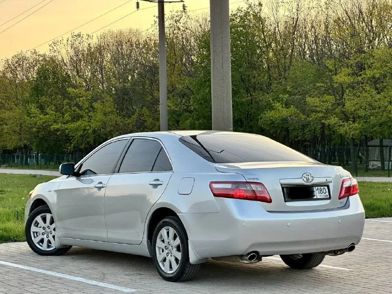 *toyota camry_3.5 официал! автомобиль в отличном состоянии, полностью обслужен весь, только на дилере! вложений абсолютно не каких не требует! автомобиль не пригон, местный покупался в салоне! 2007г родной пробег 189тыс, км комплектация максимальная! круиз контроль. двухзонный климат контроль. подогрев сидений. камера заднего вида. своими словами, все для комфорта! с документами полностью порядок! продажа от собственника, цена 1.175-000₽ остальные вопрос по тел: также возможен обмен звоните! +7949-551-68-75 - фотография - 6
