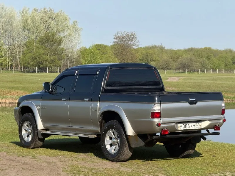 В продаже mitsubishi l200, 2005 г. В, 2.5 л, мкпп. Вечный японский танк, сборка тайланд, никаких «common rail» мозгов и т. П, тнвд механический, перебирает любым топливом / спиртом / нефтью. Рамник на рессорах и с неразрезными мостами, пройдёт везде и ещё танковую дивизию дотянет. Полный привод с режимом 2h / 4h / 4hlc / 4llc. Автотека зелёная, 15 лет в семье, птс - оригинал.

Кузов как на фото, никаких вложений, снимались накладки, переваривались пороги и крылья, всё обработано и покрашено на долгие годы вперёд. Номер на раме читаем, рама в оригинале, живее всех живых, любой ваш подъемник приветствую. Подкапотное пространство - сухое, двс работает идеально, запуск моментальный. Мкпп - вечная. Стоят два акб и два отопителя салона и т. Д и т. П.

Техосмотр пройден, авто готово к оформлению. Цена - 850,000 рублей. Рассрочки и обмена нет. Территориально находится в г макеевка (центр) контакты : +7(949)003-33-27, +7(979)028-27-27
Мессенд
📞 🇷🇺 Звоните: +79490033327 - фотография - 4