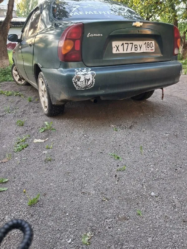 Продам chevrolet ланос 2006г 1.5мотор пропан. Сигналка музыка неплохая туманки два режима свет леды. Гидроусилитель. Пробег 220т. Горловка. +79494535493.180р. Торг или обмен на авто дороже. Росмотрю любые варианты.
📞 Звоните: +7(949)4535493 - фотография - 1