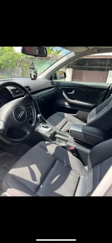 Продам audi а4б6 универсал 2002 года, 1.8 турбо на автомате, пробег 266т. во владении 4 года, практически вся в родном окрасе( кроме крышки багажника) машина обслужена, поменяны цепи грм, свечи, помпа, масло в коробке. цена 540т. находится в алчевске +79595251981 📞 звоните: +7(959)5251981 - фотография - 5
