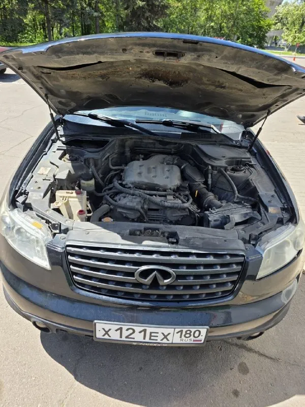 🚘 продам infiniti fx35 2004 г. двигатель и коробка работают без нареканий пробег: 280 000 км документы чистые цена: 700 000 ₽, торг у капота 📞 +79493205056 просьба звонить с 10:00 до 21:00 - фотография - 2