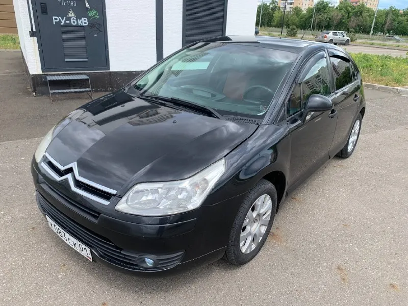 Citroen c4 1.6 год 2006 пробег 283т родной мотор 1.6 без фазиков надежный мотор это не ep6 кузов как на фото салон кожа в отличном состоянии климат рабочий резина хорошая лета документы чистые на учете цена авто 350т. г. мариуполь +79496347909 - фотография - 5