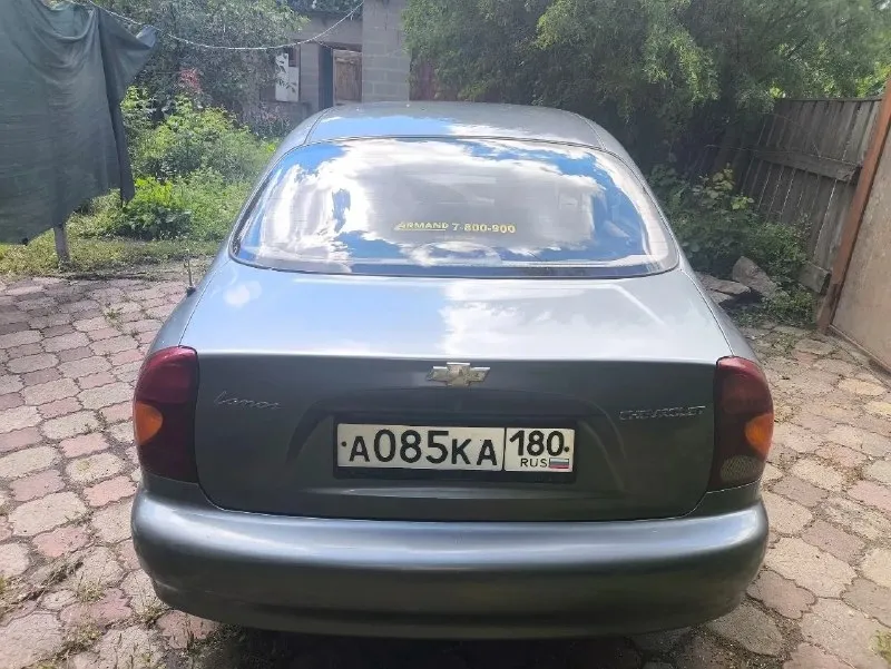 Продам chevrolet lanos 2008года. пробег 170 000 км. по ходовой части, по двигателю вопросов нет, не стучит, не гремит. кондиционер, гидроусилитель руля, стеклоподъёмник, стоит центральный замок сигнализации, хорошая резина. по документам полное оформление мрео. цена 330 000р. осмотр машины п. г.т. еленовка(15 минут от донецка). телефон+7949 471 44 23. - фотография - 2