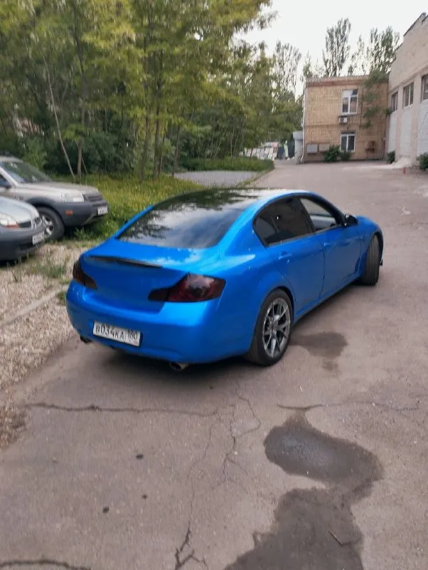 Infiniti g35x 4wd vq35hr 2007г в отличном состоянии, . # заказан с японии с пробегом 47т км есть все фото и видео эндоскопии перед установкой, вписан в техпаспорт, контракт 47т км, новая ходовка оригинал nissan, в машине все до последней прокладки только оригинал, без ключевой доступ, два ключа. тормоза в круг k-sport перед 8 поршней зад 4.новые диски на лете r19 с комплектом зима, лето новые. stege 2 340+лс. машина окрашена в эксклюзивный цвет, днище оброботанно. вобщем машина делалась и обслуживалась грамотно и дорого вложено очень много финансов и труда. я собственник по докам 180 регион. 1.300🍋 срочно без торга. тел +79496125008 донецк. +79497956733. 📲 tg: валера автоэлектрик, изготовления авто ключей 📞 звоните: +7(949)6125008 - фотография - 3