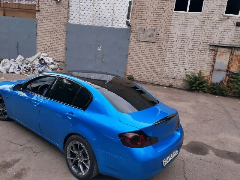 Infiniti g35x 4wd vq35hr 2007г в отличном состоянии, . # заказан с японии с пробегом 47т км есть все фото и видео эндоскопии перед установкой, вписан в техпаспорт, контракт 47т км, новая ходовка оригинал nissan, в машине все до последней прокладки только оригинал, без ключевой доступ, два ключа. тормоза в круг k-sport перед 8 поршней зад 4.новые диски на лете r19 с комплектом зима, лето новые. stege 2 340+лс. машина окрашена в эксклюзивный цвет, днище оброботанно. вобщем машина делалась и обслуживалась грамотно и дорого вложено очень много финансов и труда. я собственник по докам 180 регион. 1.300🍋 срочно без торга. тел +79496125008 донецк. +79497956733. 📲 tg: валера автоэлектрик, изготовления авто ключей 📞 звоните: +7(949)6125008 - фотография - 5