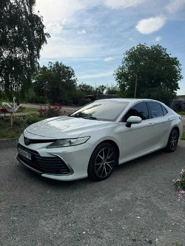 Продаётся toyota camry 75, белый перламутр цвет, полная комплектация. надёжный седан бизнес‑класса — идеальный выбор для деловых поездок и семейных путешествий. комплектация - мульти руль -обогрев и обдув сидений -3 зоный климат -датчики слепых зон -доводчики дверей - память сидений -адаптивный круиз контроль - 12 дюймовый планшет -обогрев руля -без ключевой доступ в общем самая полная комплектация для мотора 2,5 (оригинал не китай) в дтп машина не участвовала, вся в броне плёнке в родном окрасе включая бампера. доп функции, удержание полосы, распознавание знаков владею более 2 лет оформлена на меня пробег родной 84т обслуживания строго по регламенту цена- 4 500 000р торг минимальный, с продажей не спешу. связь +79494689735 звоните в любое время и только заинтересованым людям (обмен не предлагайте ) - фотография - 2