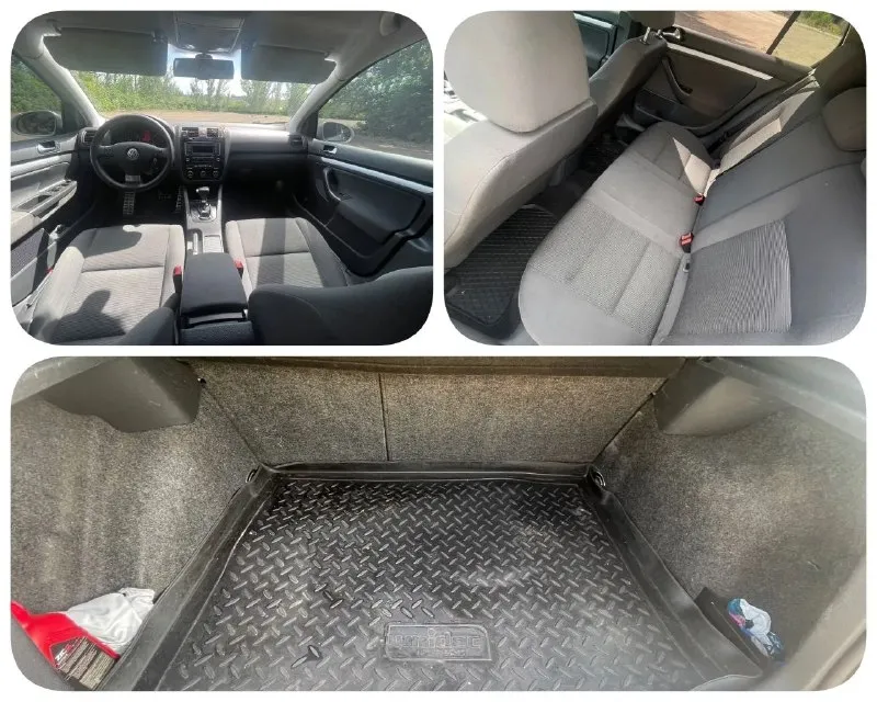 Продам гольф 5!!! мотор 1.6 самый надёжный и простой ! коробка автомат ! мотор работает идеально( масложор отсутствуют) коробка переключает плавно и мягко как и должно. за машиной ухаживали, всегда меняли все агрегаты вовремя. полностью заменена ходовая часть автомобиля, замена грм,15 тыс назад, также автомобиль дорабатывали все время пользование, стоит мультируль, выходы под usb и type-c, установлен приятный выхлоп, передняя съемная тонировка, акустическая система pride, приятная регулируемая подсветка салона, дорогая оптика, , 2 радиатора, дроссельная заслонка, залит новый антифриз, 20 тыс назад частичная замена масла в коробке, шикарнейшие 17 диски на хорошей летней резине, передние крылья пластик ! кузов целый ! арки, пороги, дно все цело ! любые проверки за ваш счет ! за автомобиль уверен на все 100 % максимальная комплектация: эур стеклоподъёмники, электро регулировка зеркал, регулировка контура фар и освещение в салоне, ❄ 2 -х зонный климат цена 560 +79497037448 макс +79497037448 - фотография - 9