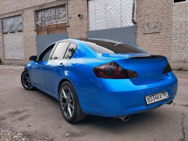 Продам своего любимца infiniti g35x 4wd vq35hr 2007г в отличном состоянии, беру дом срочно нужна не достающая сумма. мотор заказан с японии с пробегом 30т км есть все фото и видео эндоскопии перед установкой, вписан в техпаспорт, новая ходовка оригинал nissan, в машине все до последней прокладки только оригинал заказной, без ключевой доступ, два ключа. новые диски bbs на лете r18, комплект коварных оригинальных r19 с комплектом зима, лето новые. stege 2 340+лс. вобщем машина делалась и обслуживалась грамотно и дорого вложено больше ляма по мимо стоимости покупки самой машины. я собственник по докам 180 регион. 1.1 без торга. тел +79496125008 донецк. 📞 звоните: +7(949)6125008 - фотография - 4