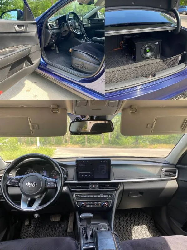 Продам kia optima 2019 год мотор 2.5 коробка автомат (aisin), на авто все работает, пробег 107 тыс км, цена 1.530₽ автомобиль в полной комплектации,2 ключа сигнализация с автозапуском, сервисная книга, парктроники, камера заднего вида, хороший свет ﻿﻿климат контроль( рабочий) ﻿﻿монитор aux/bt/usb/ хорошая музыка ﻿один владелец. авто в отличном обслуженном состоянии ( все и когда делалось могу рассказать и показать, все расходники и запчасти только оригинал ). в таком обслуженном состоянии автомобилей мало. двигатель, коробка и ходовая часть без нареканий все работает, салон чистый и ухоженный,2 комплекта хорошей резины r18 документы в порядке, переоформление в мрэо (могу присутствовать )все остальные вопросы по тел +79494936731, торг и полный бак бензина реальному покупателю - фотография - 9
