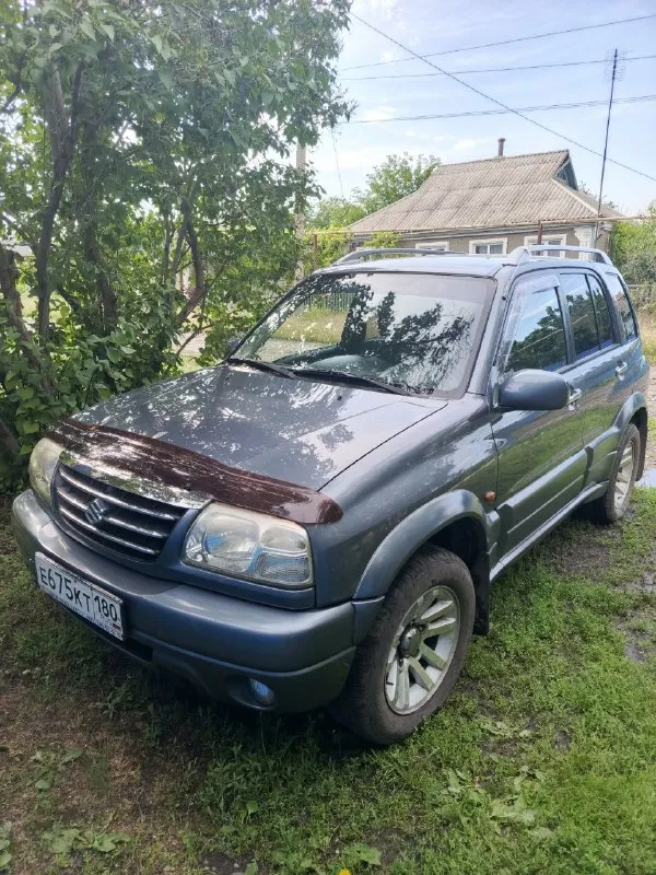 В старобешево продам suzuki гранд витара 2005 года рамный полн привод механика объем 2 л газ бензин кож салон камера заднего вида весь эл пакет пробег 160 т ц700 т руб тел+79494302132
📲 Tg: павел
📞 Звоните: +7(949)4302132 - фотография - 1