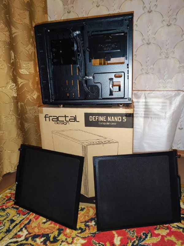 Описание: корпус: fractal design define nano s - mini-itx-компановка в комплекте 2 высококачественны... - фотография - 1