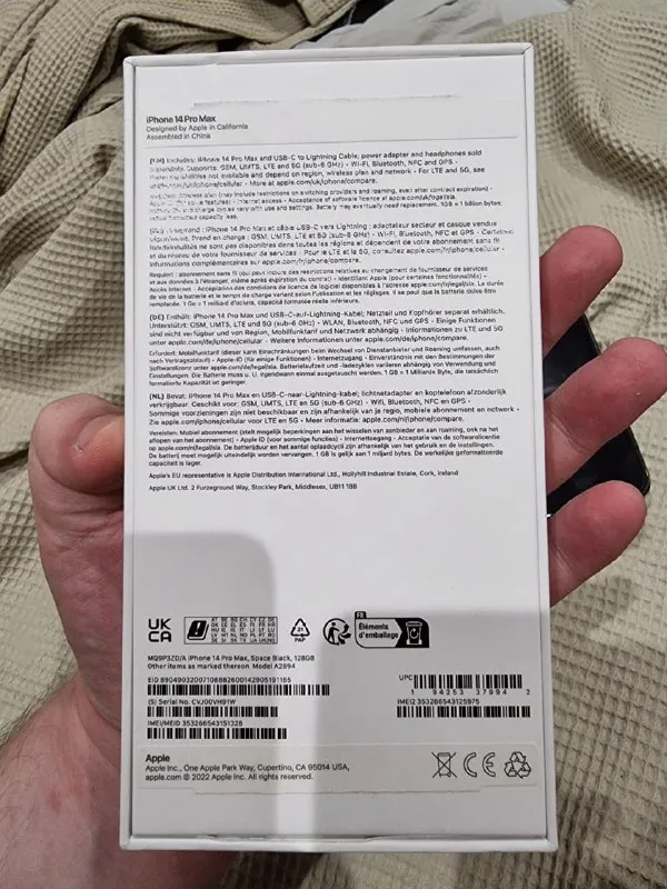 Описание: продаю свой iphone 14 pro max в отличном состоянии. телефон использовался бережно, на корпусе и экране нет дефектов или царапин. цвет — черный. в комплекте идет оригинальный провод для зарядки. пользовался очень редко состояние акб: 100%. диагональ экрана составляет 6 дюймов, что делает его удобным для использования одной рукой. поддерживается функция бесконтактной оплаты. чехол в подарок на экране стекло. цена: 58000 руб. 📲 tg: 😈 sukuna 📞🇷🇺звоните: +79493336740 барахолка днр - фотография - 3