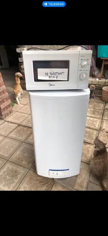 Описание: микроволновка цена: 800 руб. 📲 tg: дядя вадя 📞🇷🇺звоните: +79493410884 барахолка днр - фотография - 7