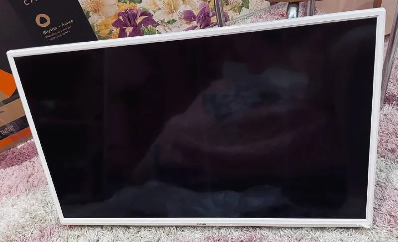 Описание: продам почти новый телевизор bbk 32 hd smart tv в белом цвете, купили с большей диагональю... - фотография - 1