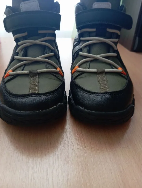 Описание: ботинки для мальчика 36 размера. цена: 500 руб. 📲 tg: наталья 📞🇷🇺звоните: +79494273848 бар... - фотография