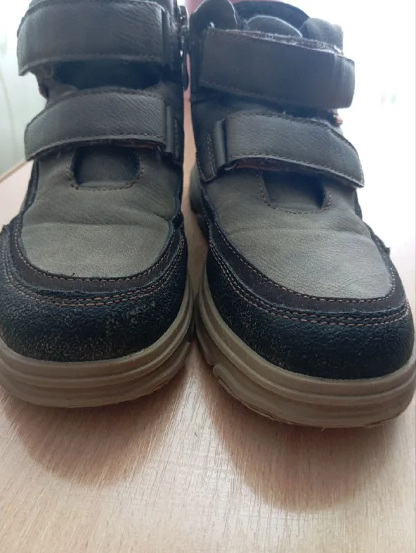 Описание: ботинки для мальчика 36 размера. цена: 500 руб. 📲 tg: наталья 📞🇷🇺звоните: +79494273848 барахолка днр - фотография - 7