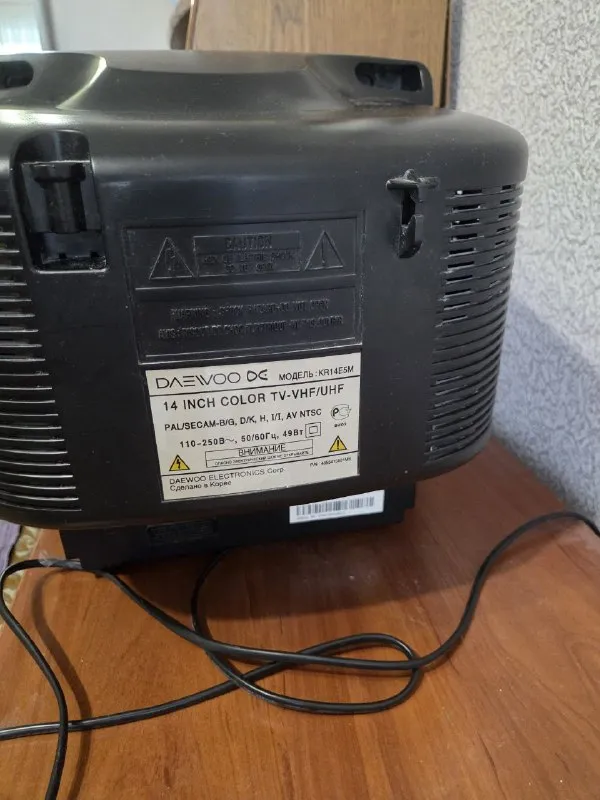 Описание: продам телевизор dewoo electronics 14 дюймов, цветной. в отличном состоянии. без царапин и... - фотография - 1