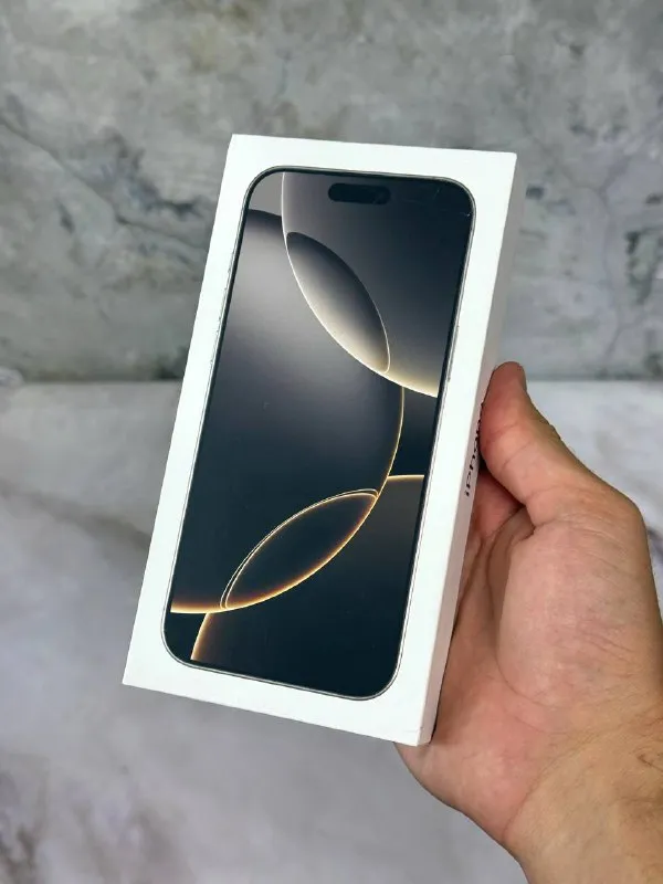 Описание: iphone 16 pro 128gb natural titanium. 2 sim новый, запечатанный, не вскрывался, 0 циклов з... - фотография