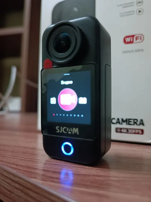 Описание: экшн камера sjcam с300 снимает видео в максимальном разрешении 4k. при съемке в hd и full... - фотография