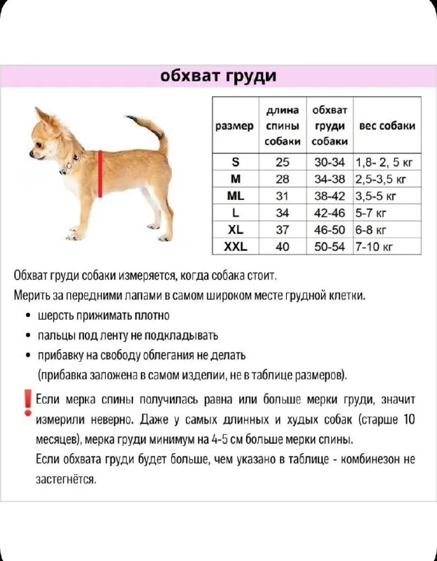 Описание: комбинезон на собачку/девочку. размер ml, в фотках будет таблица с замерами. очень стильны... - фотография