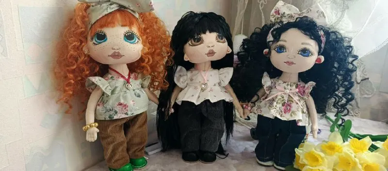 Описание: куколки ручной работы, по фото и для души, кожаная обувь, хорошие волосы. пишите, звоните) цена: 1 руб. 📲 tg: елена терехова 📞🇷🇺звоните: +79496140119 барахолка днр - фотография - 7