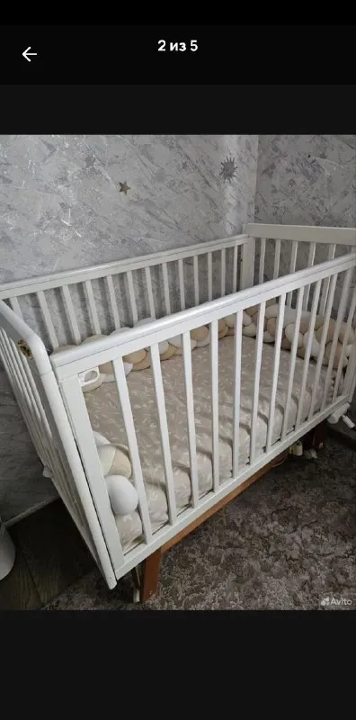 Описание: продам детскую кроватку в состоянии новой вещи. в комплекте бортики 2 комплекта матрас непромокаемый наматрасник также балдахин с держателем. все как новое!!! цена: 17000 руб. 📲 tg: ольга 📞🇷🇺звоните: +79896129974 барахолка днр - фотография - 3