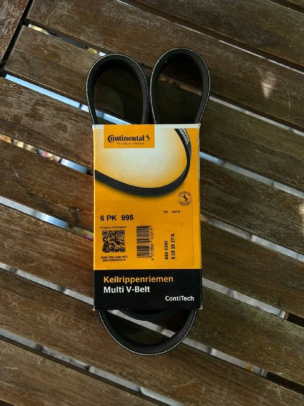 Описание: ремень поликлиновой (multi v-belt) continental contitech 6pk995 новый качественный поликли... - фотография - 1