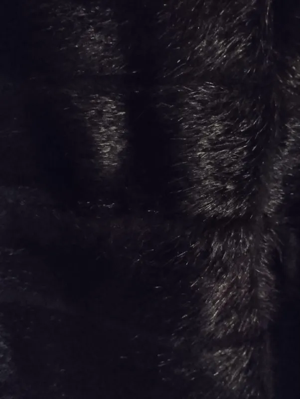 Описание: шуба натуральная, стриженная нутрия с капюшоном. цвет темно - коричневый, размер 44-46, дл... - фотография