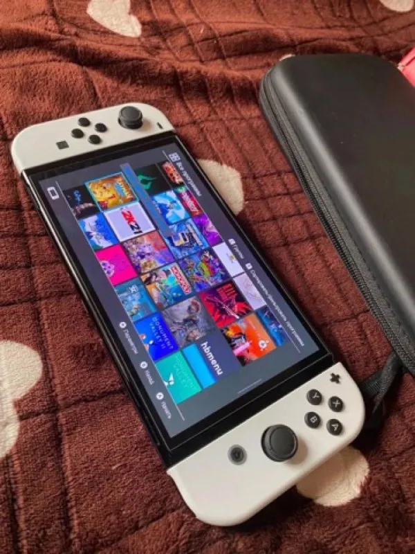 Описание: продам новую nintendo switch oled прошитую : доступ ко всем играм и дополнениям без затрат. в комплекте карта памяти скоростная samsung evo 512 gb забитая играми, чехол защитный, поклеено защитное стекло, полный коробочный комплект. находится в макеевке, доставка обсуждается цена: 37000 руб. 📲 tg: матвей 📞🇷🇺звоните: +79493804404 барахолка днр - фотография - 2