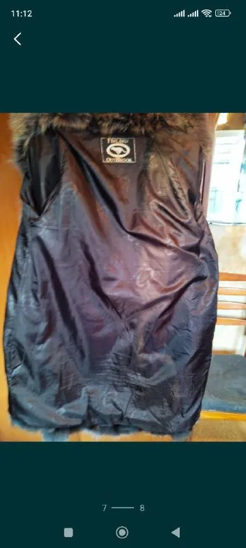 Описание: шуба из натурального меха (песец). производство финляндия. 52 размер. цвет серый. шубе 10 лет. состояние хорошее. длина 98 см, длина рукава 65 см, ширина плеч 38 см, ширина груди 60 см, ширина низ 74. ширина в закрытом виде 62 см. цена 4000 р куртка женская осенняя. цвет пудра. размер 52. длина 73 см, ширина 57 см, длина рукава 61-65 см. состояние отличное. цена 1500 р. куртка женская зимняя. 100% полиэстер. салатовая. очень теплая легкая. мех отстегивается. капюшон не отстегивается. указан размер 56, но маломер на 52. длина 100 см, длина рукава 66 см, ширина плеч по спине 43 см, ширина груди 62 см, ширина бедер 66 см. состояние очень хорошее. цена 4000 р самовывоз донецк куйбышевский исполком цена: 1500 руб. 📲 tg: gena1954 📞🇷🇺звоните: +79494412070 барахолка днр - фотография - 6