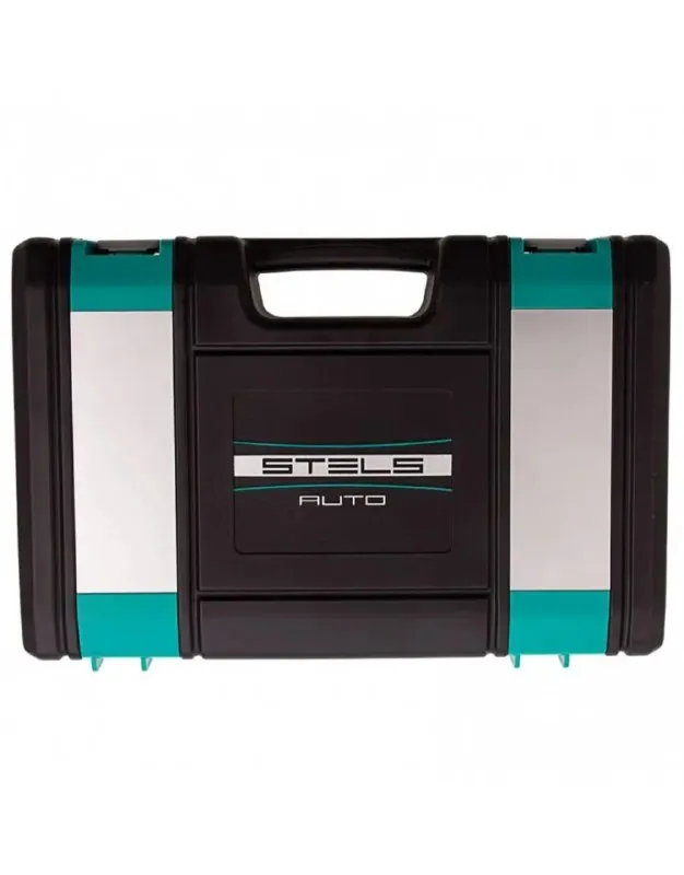 Описание: ✅набор инструментов для автомобиля и дома stels. 82 предмета 1/2 и 1/4 из стали crv и s2 с... - фотография