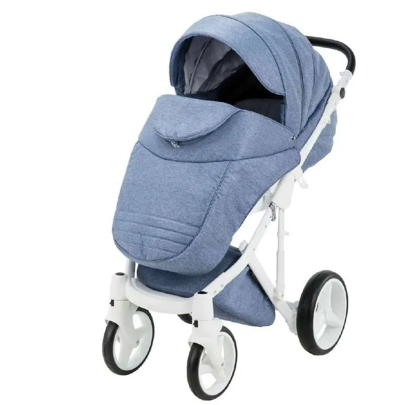 Описание: продам коляску 2в1 adamex luciano standart q4 светлый джинс (польша) подойдет как мальчику, так и девочке. модульная коляска. в комплект входит: сумка для мамы, дождевик, москитная сетка, держатель для бутылочки. модель укомплектована кокосовым матрасиком. коляска предназначена для детей возрастом от 0 месяцев до 3 лет. отдам муфты на ручку, покупались отдельно, очень удобно с ними осенью и зимой. цена: 20000 руб. 📲 tg: daria malyutina 📞🇷🇺звоните: 79494074561 барахолка днр - фотография - 5