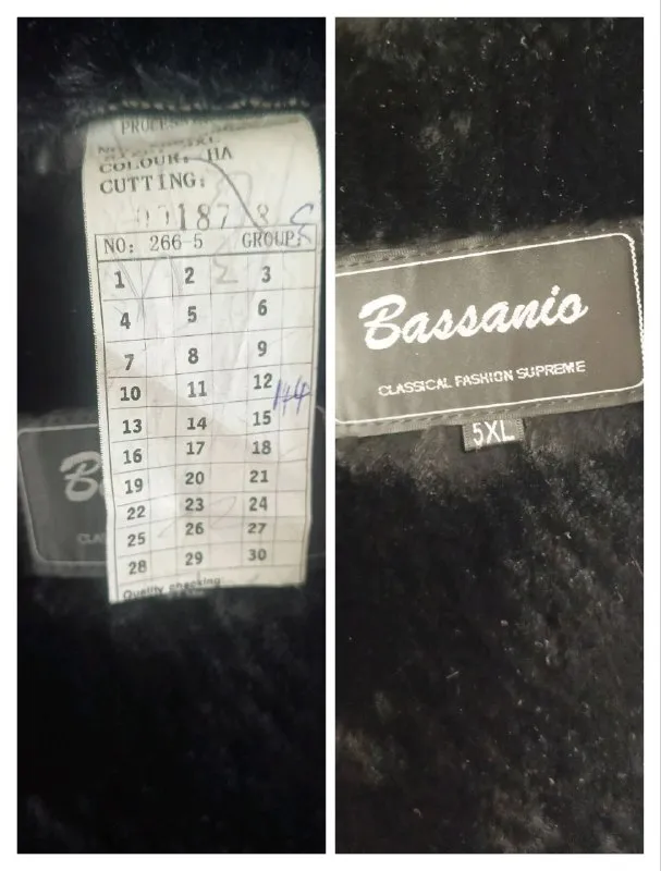 Описание: куртка пальто кожа мех(лайка, нерпа мутон), состояние отличное, размер 54-56(пог-66, l-99,... - фотография