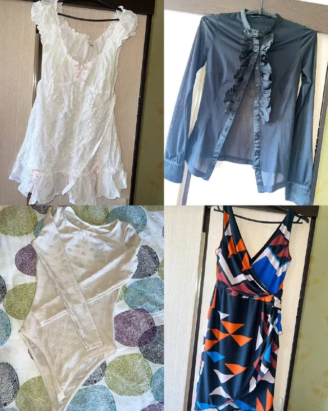 Описание: отдам огромную сумку вещей! на худенькую девушку р-р 42/44 на фото только часть. вещи чистые, не заношенные. всё в одни руки! обувь новая👞👢 обмен на мешок корма (кошки)purina one цена: 5000 руб. 📲 tg: vladlena🐾 📞🇷🇺звоните: +79493917022 барахолка днр - фотография - 2