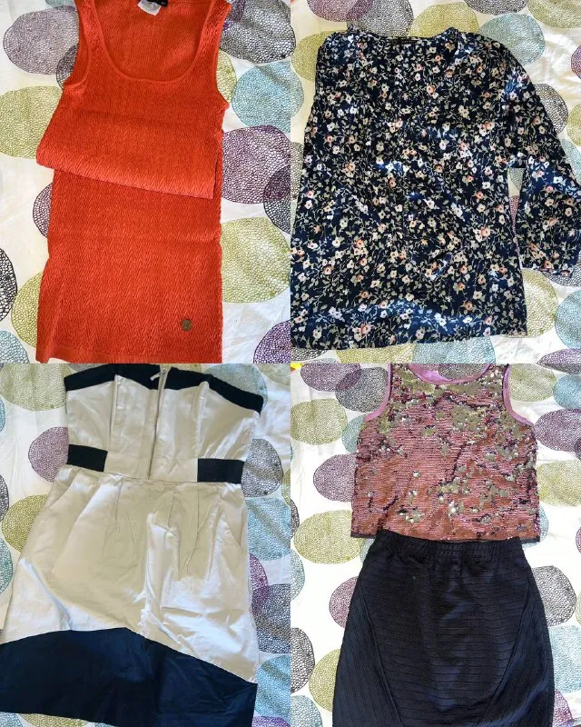 Описание: отдам огромную сумку вещей! на худенькую девушку р-р 42/44 на фото только часть. вещи чистые, не заношенные. всё в одни руки! обувь новая👞👢 обмен на мешок корма (кошки)purina one цена: 5000 руб. 📲 tg: vladlena🐾 📞🇷🇺звоните: +79493917022 барахолка днр - фотография - 5