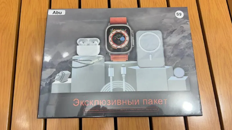 Описание: в продаже подарочные наборы 6 в 1 совместим с ios и android. 1. смарт часы х8se 2. внешний аккумулятор 🔋 apple batter magsafe. 3. адаптер 20w (блок зарядки с выходом т-cu 4. беспроводные наушники airpods pro 2(копия качественная) 5. бзу magsafe (станция беспроводной зарядки) 6. кабель lightning. весь набор новый❗️ очень хорошего качества. цена 3500₽ пишите для заказал или вопросы в лс доставка по донецку/макеевке есть❗️🔥 цена: 3500 руб. 📲 tg: дима 📞🇷🇺звоните: +79495318690 барахолка днр - фотография - 2