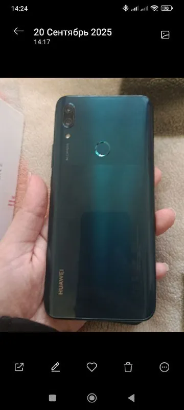 Описание: смартфон huawei p smart z. в хорошем рабочем состоянии, использовался бережно. в комплекте... - фотография