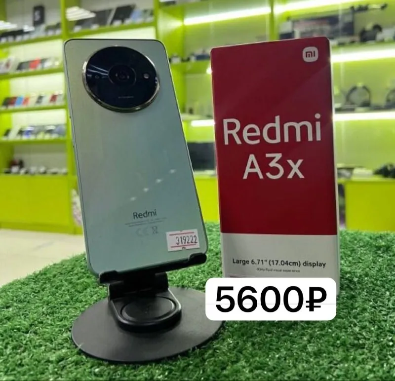 📱xiaomi redmi a3x 3/64gb - 5600₽ 📱xiaomi redmi a5 4/128gb - 7900₽ 📱xiaomi redmi 15c 4/256gb - 11,500... - фотография - 1